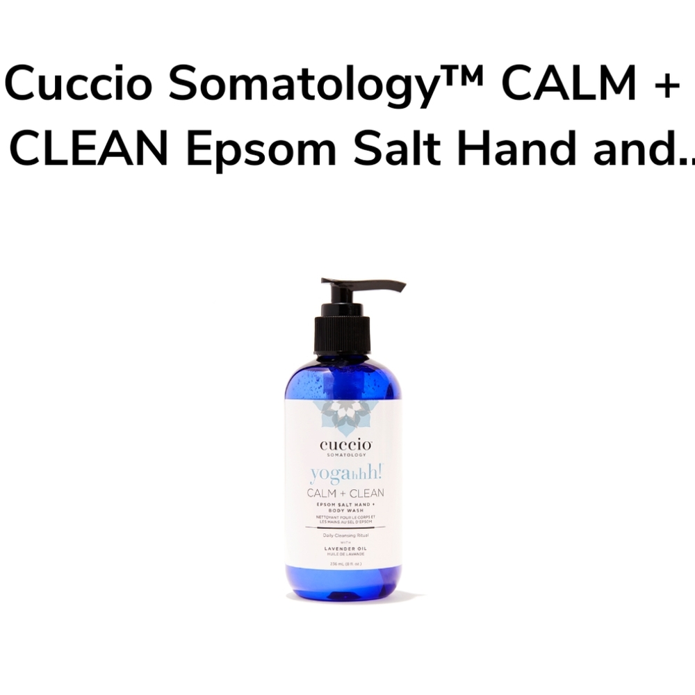 Calm & Clean Epsom Salt Hand and Body Wash